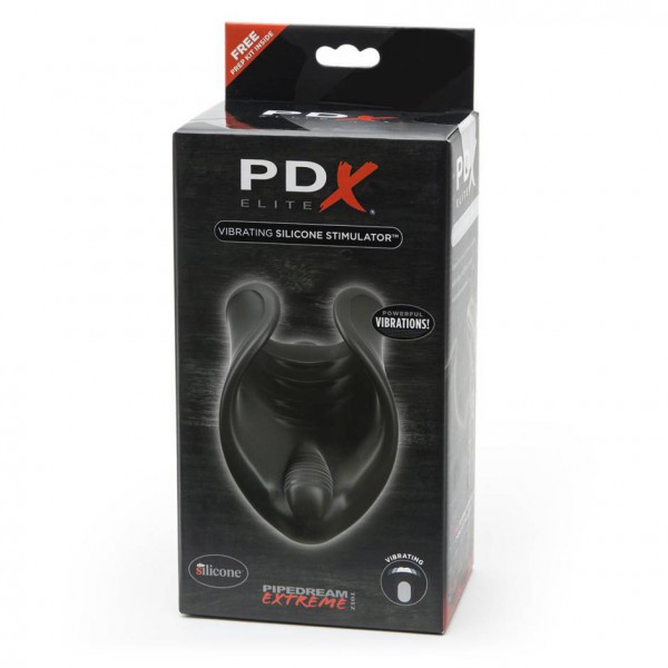PDX Elite Vibrating Silicone Male Masturbator — image 9 of 18