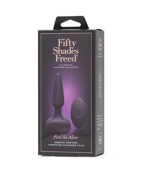 Fifty Shades Freed Feel So Alive Rechargeable Vibrating Pleasure Plug