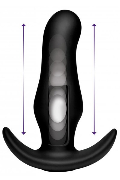 Thump-It 5.25" Thumping Prostate Massager Butt Plug