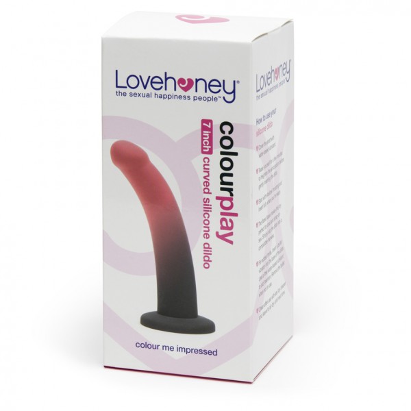Lovehoney Colourplay Colour-Changing Silicone Dildo 7 Inch