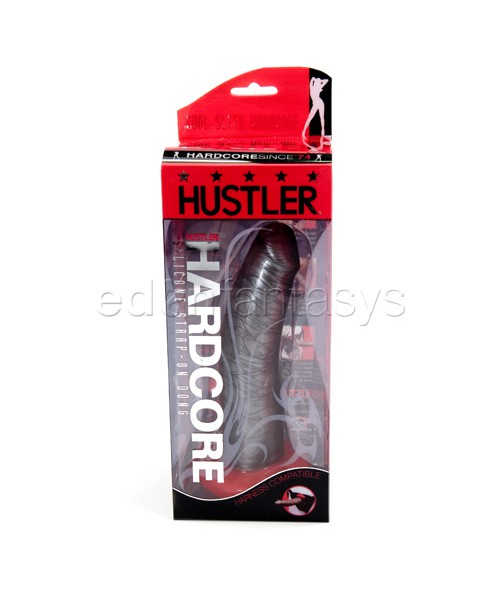 Hustler hardcore silicone strap-on dong
