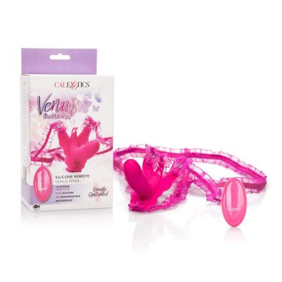 Pink Venus Butterfly Strap On Penis