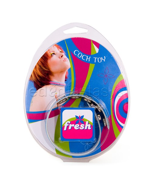 Fresh five snap blue cock ring