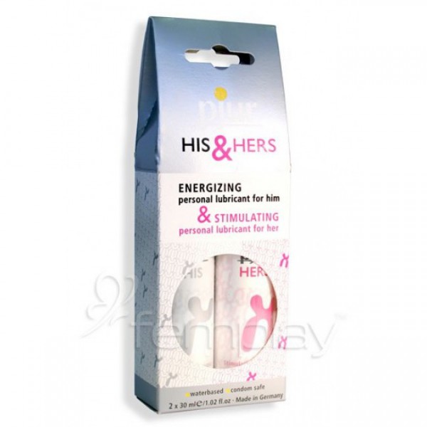 Pjur His and Hers Stimulating Gel Set (2 x 30ml)