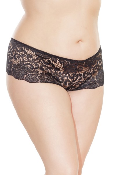 Coquette Daily Hustle Classic Black Boyshort