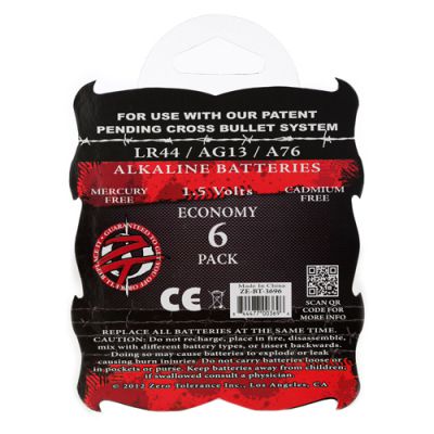 LR44 batteries 6 pack